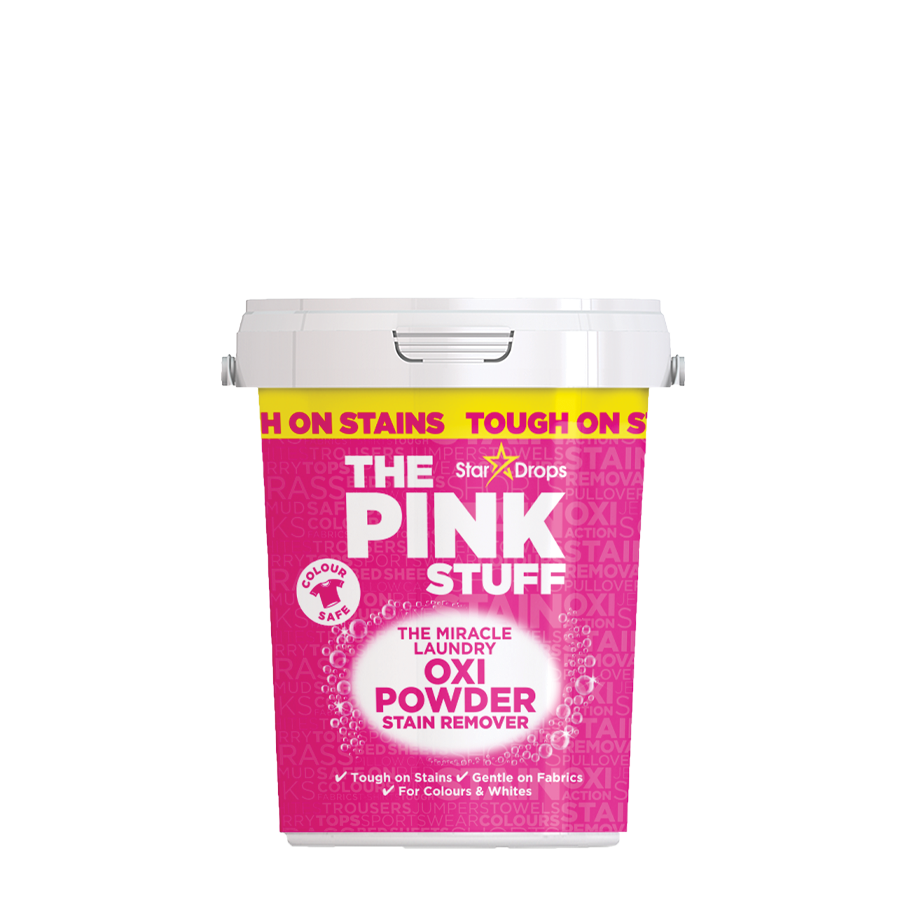 The Pink Stuff Australia on Instagram: The Pink Stuff Miracle Laundry Oxi  Powder Stain Remover for Colours is tough on stains and gentle on fabric.  It is suitable for use with colours